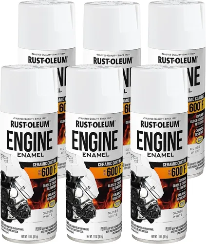 Miniatura 35 de Rust-Oleum 366437 Pintura en aerosol de esmalte para motor, 11 oz, Cast Coat Iron, (paquete de 1)