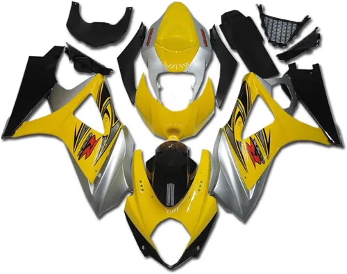 Miniatura 11 de Carenado de carrocería negro mate brillante de plástico apto para Suzuki 2007 2008 GSXR 1000 inyección ABS nuevo Aftermarket Kit Kit GSXR-1000 07 08
