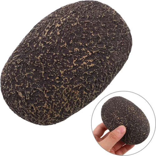 Miniatura 8 de Ocultador de llaves de roca falsa para exteriores, caja de almacenamiento de llaves de piedra decorativa para jardín, porche, patio, doble propósito