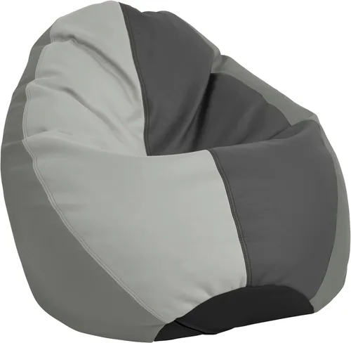 Miniatura 7 de FDP SoftScape Puf con diseño de respaldo alto en forma de gota de rocío, para niños, adolescentes y adultos, asiento alternativo para dormitorios
