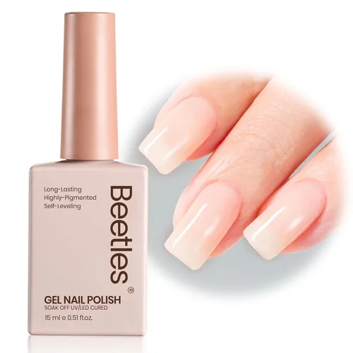 Miniatura 28 de Beetles - Esmalte de uñas de gel verde luminoso que brilla en la oscuridad, esmalte de uñas de gel que se absorbe con lámpara LED UV, arte de uñas