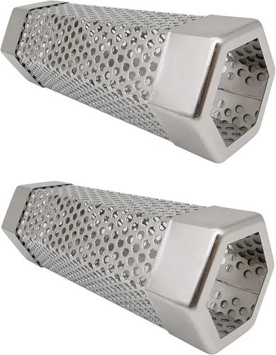 Miniatura 8 de Caja de tubo de humo para parrilla de pellets, tubo generador de ahumador frío de acero inoxidable 304, 2.5 horas de ahumado en caliente o frío