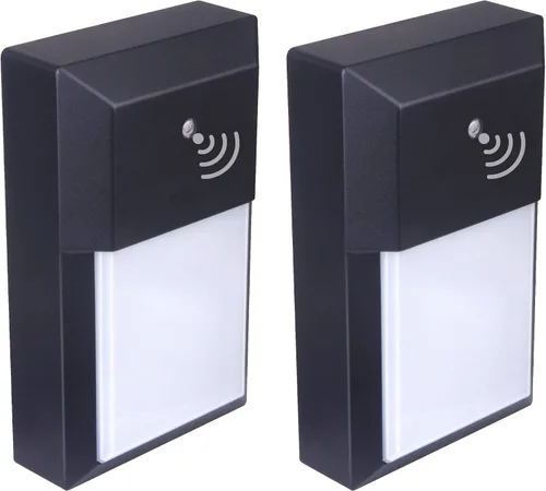 Miniatura 14 de LIT-PaTH Farol de pared LED para exteriores, aplique de pared del atardecer al amanecer para iluminación de porche de 3000 K, 12 W, 1000 lúmenes