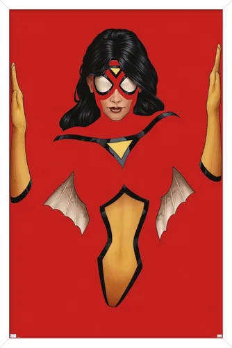 Miniatura 12 de Trends International Marvel Comics Spider Woman - Póster de pared Strikeforce #1, 22.4 pulgadas de largo x 14.7 pulgadas, versión enmarcada