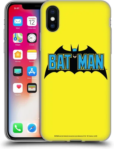 Miniatura 106 de Head Case Designs Funda de gel con licencia oficial de Batman DC Comics Bat Signal Logos [protección de grado militar] compatible con Apple iPhone 7