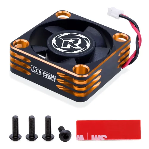 Miniatura 9 de Surpass Hobby Ventilador de refrigeración RC de 30 mm Disipación de calor 28000RPM Ventilador de refrigeración ESC para auto RC Turbo Esc A3 de 1/8