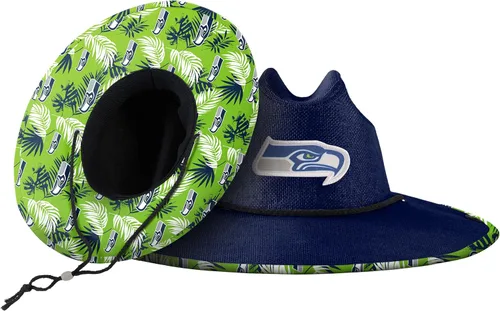 Miniatura 86 de FOCO - Sombrero de paja con logotipo de equipo universitario de NCAA y estampado floral para hombre TEAM LOGO