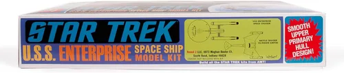 Miniatura 3 de AMT 1296 Star Trek Clásico U.S.S. Enterprise 1:650 Kit de Modelado