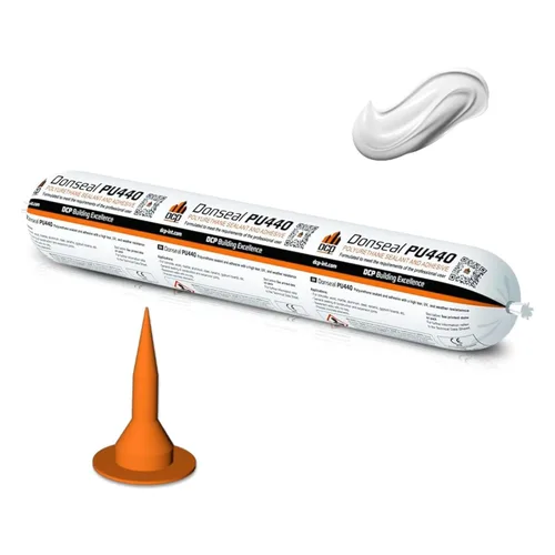 Miniatura 10 de DCP Donseal PU440 Sellador de poliuretano para hormigón, acera, 1 paquete – Relleno de junta de expansión, masilla que no se hunde para cimientos