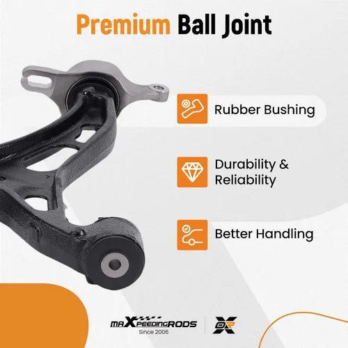 Miniatura 3 de maXpeedingrods 2 piezas de brazo de control delantero inferior para Jeep Grand Cherokee Dodge Durango 2011-2015, kit de brazo de control