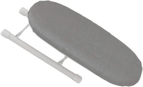 Miniatura 6 de Mini tabla de planchar, resistente al calor, tabla de planchar S multifuncional para viajes (gris)
