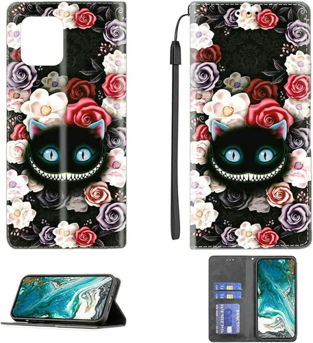 Miniatura 368 de Funda para Moto One Zoom compatible con Motorola One Zoom Phone Case Flip Stand Cover Magnetic Close YHD