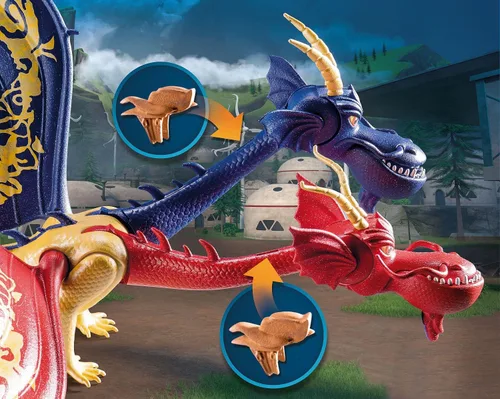 Miniatura 7 de Dragones de Playmobil Nine Realms: Wu, Wei y Jun