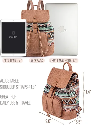 Miniatura 3 de Lily Queen Mochila pequeña ligera para mujeres y adolescentes, colorida
