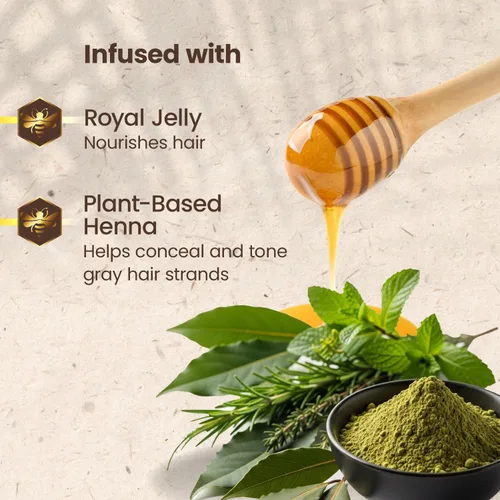 Miniatura 5 de Tio Nacho Champú anti-efecto gris con henna y jalea real, champú de tóner para el cabello para mujeres y hombres, champú de color natural de henna