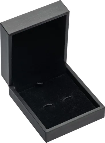 Miniatura 2 de Caja de gemelos pequeña de piel sintética (3 unidades), color negro