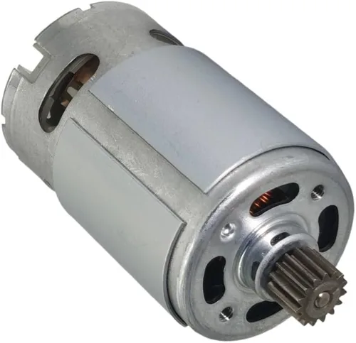RS550 18V 15 dientes (Φ10.4mm) Motor de taladro de reemplazo, motor de 9.6-25V 9-15 dientes 25000 RPM para batería de litio y taladro inalámbrico 15