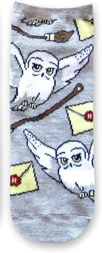 Miniatura 6 de Harry Potter Hedwig Hogwarts Letter JuniorsWomens 5 Pack de calcetines tobilleros talla 4-10, Multi