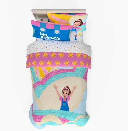 Miniatura 49 de Franco - Juego de ropa de cama coleccionable Nintendo Donkey Kong, 5 piezas, edredón reversible supersuave y juego de sábanas con funda, tamaño Rojo