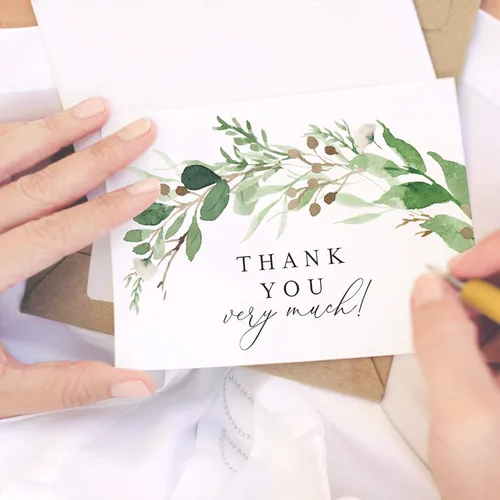 Miniatura 3 de Bliss Collections Tarjetas de agradecimiento con sobres, tarjetas de agradecimiento para todas las ocasiones para bodas, despedidas de soltera, baby