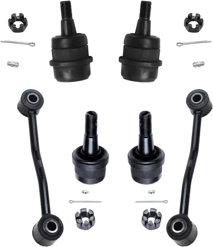 Miniatura 6 de Detroit Axle - Kit de suspensión frontal de 15 piezas para Jeep Grand Cherokee 99-04 1999 2000 2001 2002 2003 2004, brazos de control superior e