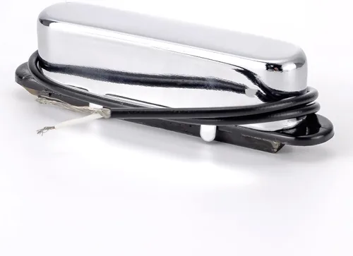 Miniatura 5 de Swhmc Telecaster Pastilla de cuello, bobina única de alta salida para guitarra con cubierta cromada para piezas de guitarra eléctrica Fender Squier