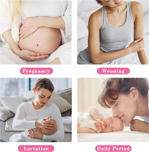 Miniatura 6 de Paquetes de terapia de senos, paquete de 2 paquetes reutilizables de gel frío caliente para aliviar el dolor de pezones, mastitis, congestión, apoyo