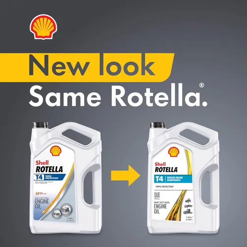 Miniatura 4 de Shell Rotella T4 Triple Protection 15W-40 Aceite de motor, 1 cuarto de galón (paquete de 6)