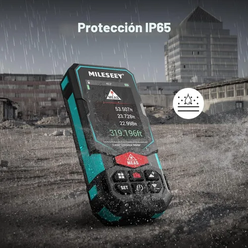 Miniatura 8 de Laser Measure, MiLESEEY Laser Distance Meter, Rechargeable Multifunctional Laser Measurement Tool with Pointfinder Camera,P2P Technology, Perfect