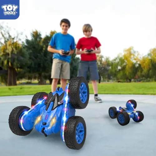 Miniatura 7 de TOY Life Coche de control remoto para niños, 2.4G HZ, auto de acrobacias a control remoto, juguetes de control remoto para niños y niñas, auto