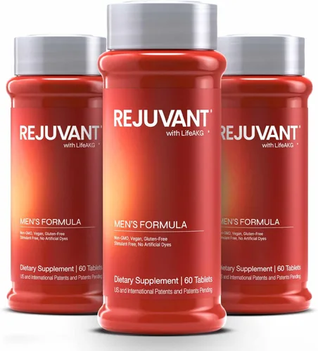 Miniatura 8 de Rejuvant AKG Suplemento de longevidad 1000 mg ultra 98% puro (alfa cetoglutarato de calcio), nueva fórmula, tabletas recubiertas, fórmula patentada