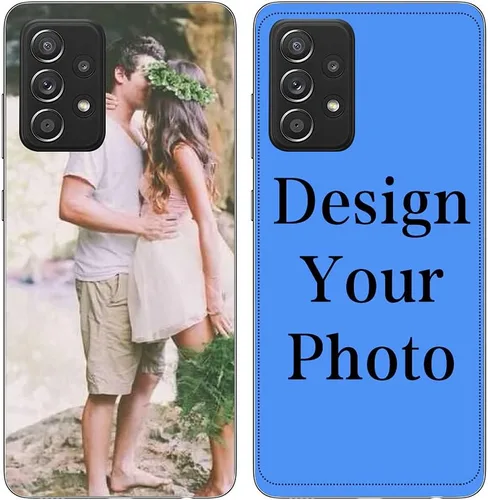 Funda de teléfono personalizada con foto personalizada para Samsung Galaxy A52 5G (para A52 5G)