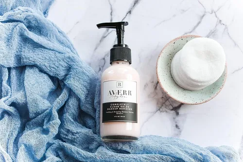 Miniatura 7 de Averr Aglow Removedor de maquillaje Gelée completamente transparente, cuidado facial, mejora el colágeno, calma la piel, limpiador facial natural a
