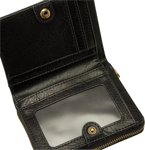 Miniatura 4 de Fossil Cartera plegable multifunción de cuero Logan para mujer
