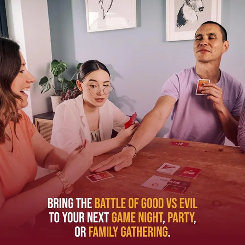 Miniatura 5 de Exploding Kittens Good vs. Evil 2-5 Jugadores - A partir de 7 años - Inspirado en el programa de Netflix - Juego de cartas para fiestas y familia