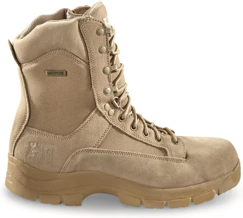 Miniatura 3 de HQ ISSUE Botas tácticas clásicas impermeables de 8 pulgadas con cremallera lateral para hombre