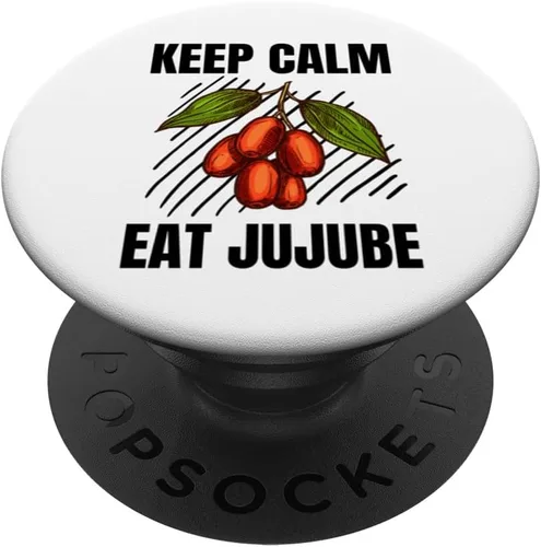 Miniatura 6 de Keep Calm Eat Jujube Vintage Grunge Jujube Lover PopSockets MagSafe PopGrip for iPhone