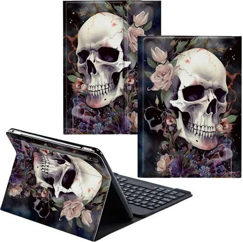 Miniatura 83 de Funda para Samsung Galaxy Tab S6 Lite 2022/2020 Teclado inalámbrico desmontable y cubierta de cuero PU Funda protectora para tableta para Samsung