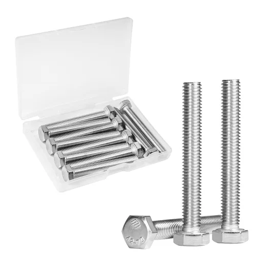 Miniatura 15 de 5 piezas pernos hexagonales M8 M8-1.25 x 120mm pernos de cabeza hexagonal Acero inoxidable 304 M8-1.25mm pernos hexagonales pernos de cabeza