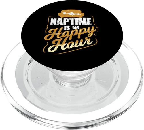 Miniatura 8 de Naptime Is My Happy Hour Quote For A Napper PopSockets intercambiables PopGrip