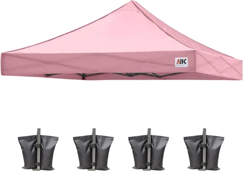 Miniatura 47 de ABCCANOPY - Toldo de repuesto para carpa desplegable (10x10 pies, beige)