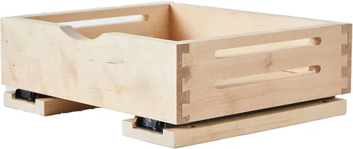 Miniatura 2 de CabinetRTA Organizador de especias extraíble de madera para gabinete, 12 pulgadas de ancho x 10 pulgadas de profundidad x 4 pulgadas de alto