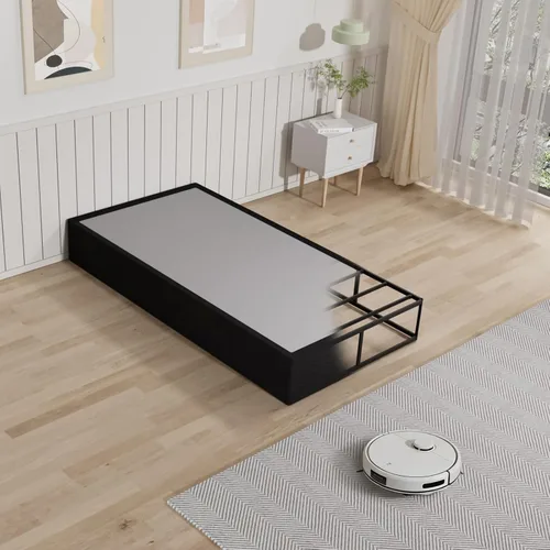 Miniatura 9 de Tyndall 10 Inch Twin Box Spring, Heavy Duty Metal Box Spring for Twin Size Bed Mattress Foundation with Fabric Cover, Noise-Free, Non Slip, Easy