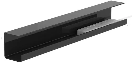 Miniatura 3 de Bandeja de gestión Organizador De Cables Debajo Del Escritorio, Estante De Cables, Retardante De Llama, Sin Rastro, Adhesivo, Diseño Ensanchado