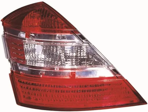 Miniatura 7 de Para Mercedes-Benz Clase S 2007-2010 Unidad de montaje de luz trasera lado del pasajero LED MB2801121 221 820 04 66
