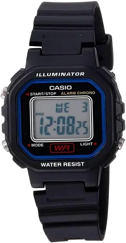 Miniatura 5 de Casio LA20WH Series Women's Digital Watch Water Resistant LED Light Auto Calendar Date Display 1/100 SEC Stopwatch Regular Time