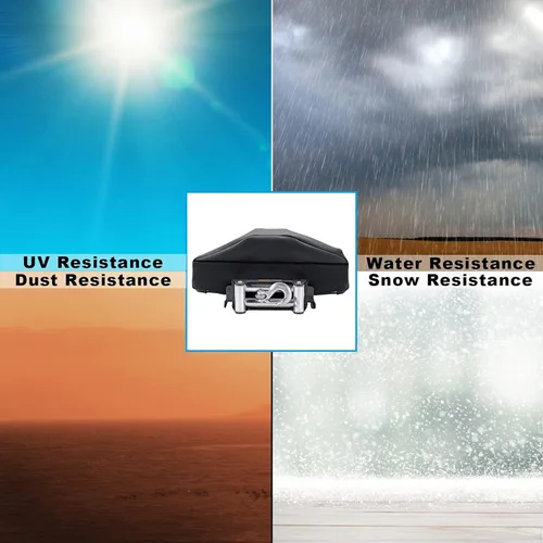 Miniatura 3 de Cubierta de cabrestante, resistente a los rayos UV, impermeable, cubierta protectora para cabrestante con cordón, accesorios de cabrestante