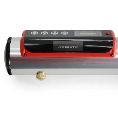 Miniatura 6 de Martillo digital de prueba de hormigón probador de martillo de rebote de hormigón con pantalla LCD, martillo Schmidt de hormigón portátil con 10
