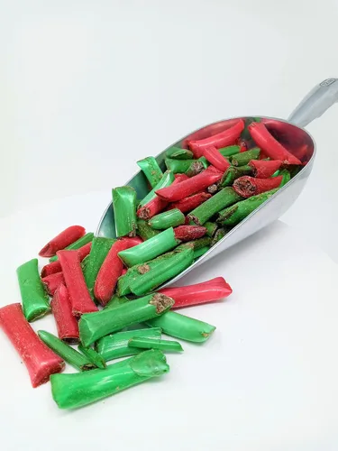 Miniatura 3 de Old Fashion - Pajitas de chocolate rojo y verde de 1 libra