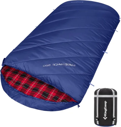 Miniatura 9 de KingCamp Sleeping-Bags Sleeping Bag for Adults, Cold Weather & Warm Extra Wide Big & Tall XL Portable Waterproof Flannel Sleeping Bags